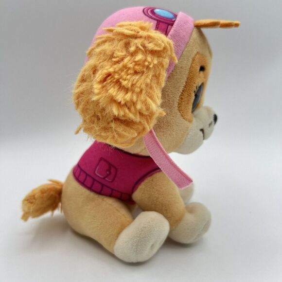 Paw Patrol Cute Skye / Stella Puppy Dog 6" Plush Spin Master Stuffed Animal Toy - Picture 4 of 8